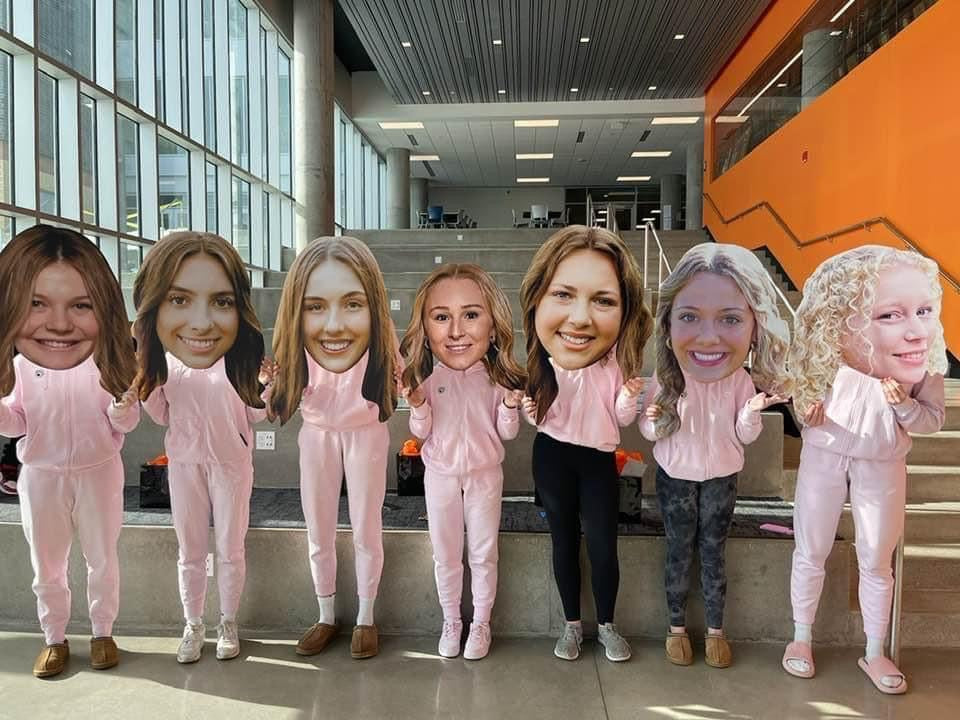 PERSONALIZED HEAD CUTOUT VOLLEYBALL FUNDRAISER