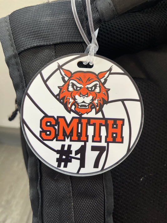 Verona WILDCAT HEAD Bag Tag