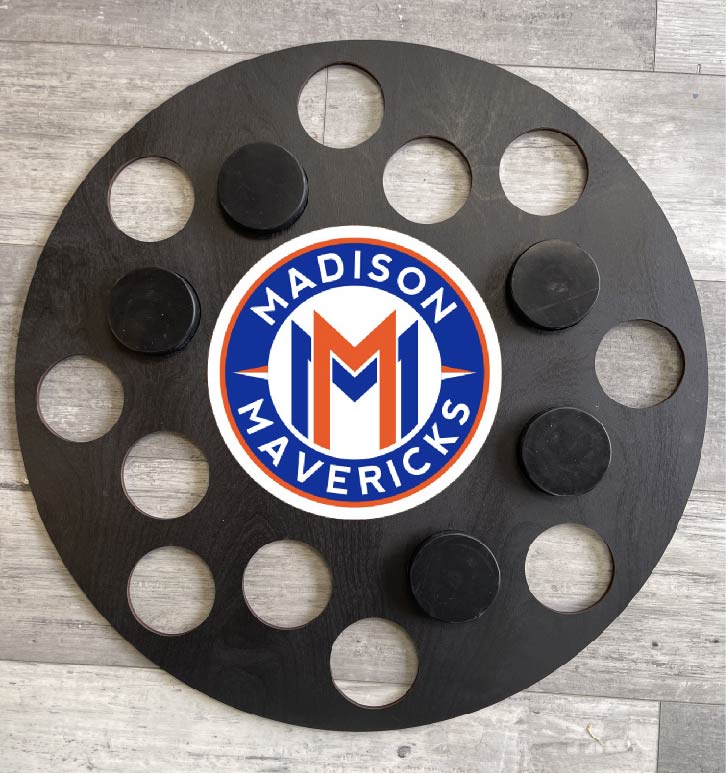 Round Hockey Madison Maverick 16 Puck Holder