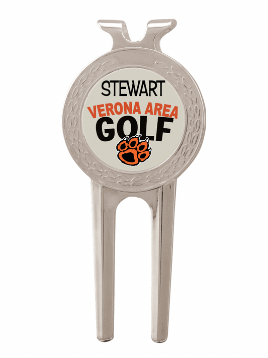 Silver Customized Divot Tool