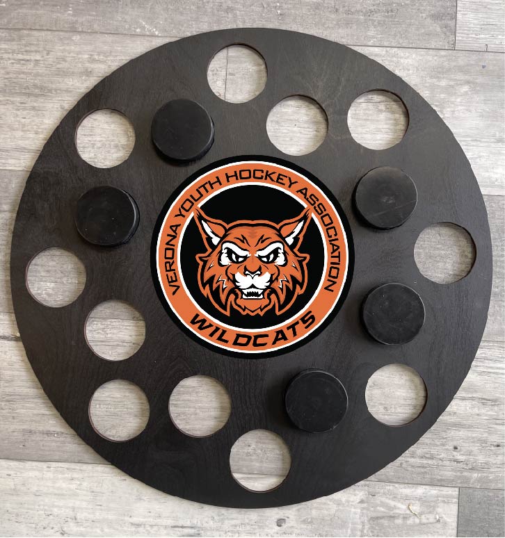 Round Hockey Wildcat 16 Puck Holder