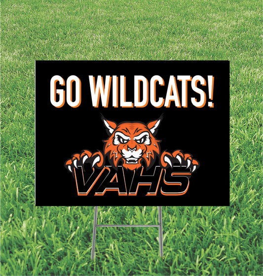 Go Wildcats! Yard Sign