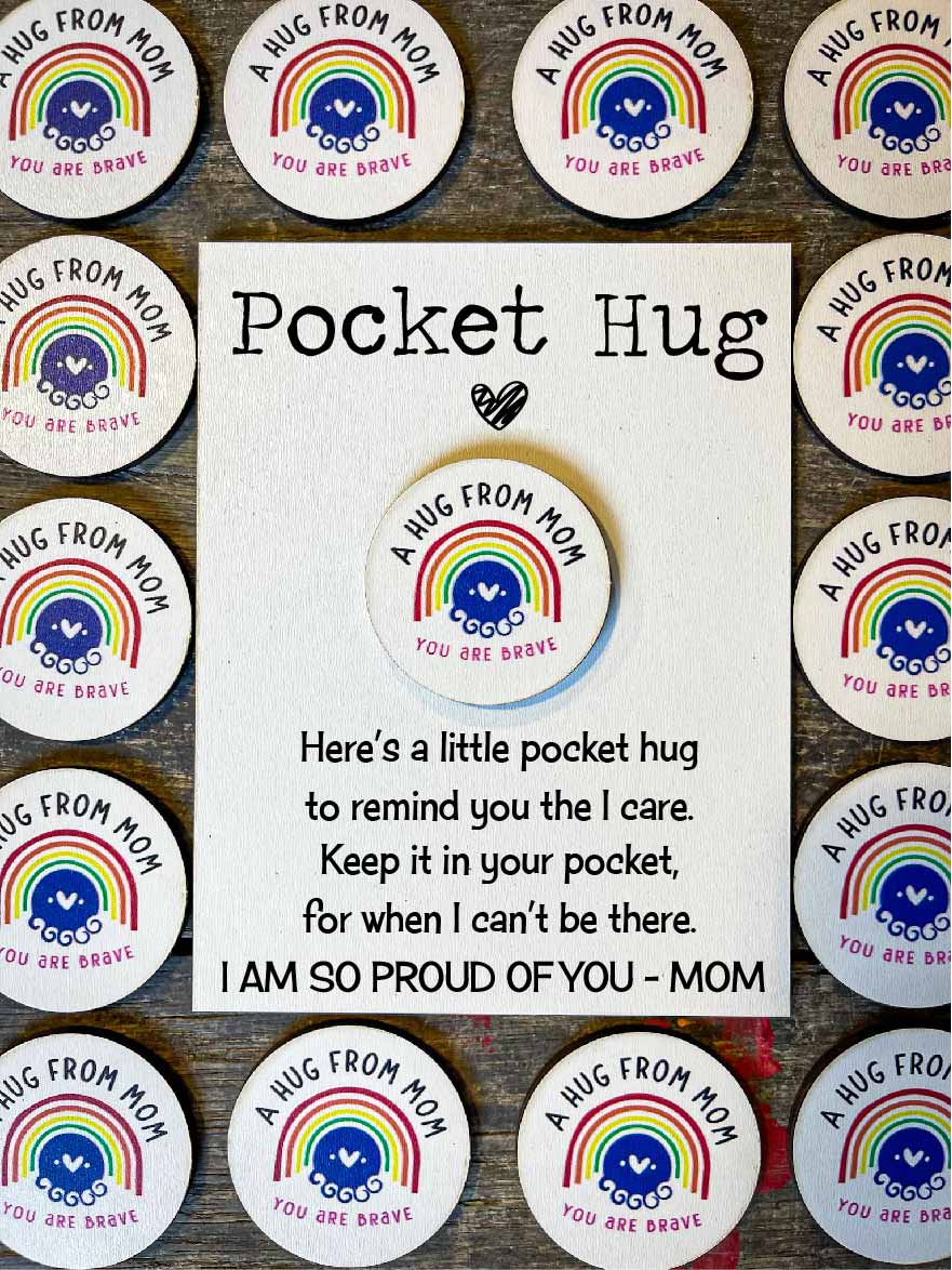 Pocket Hug from Mom – Knotted Grain