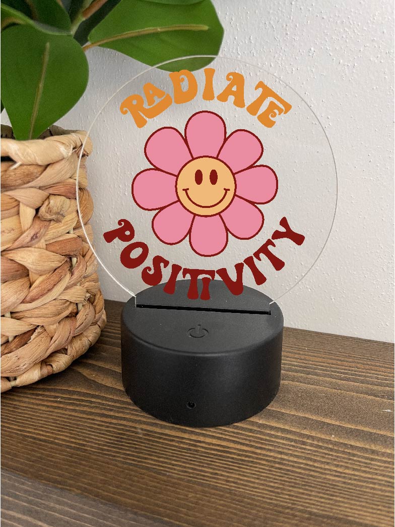 Radiate Positivity Night Light