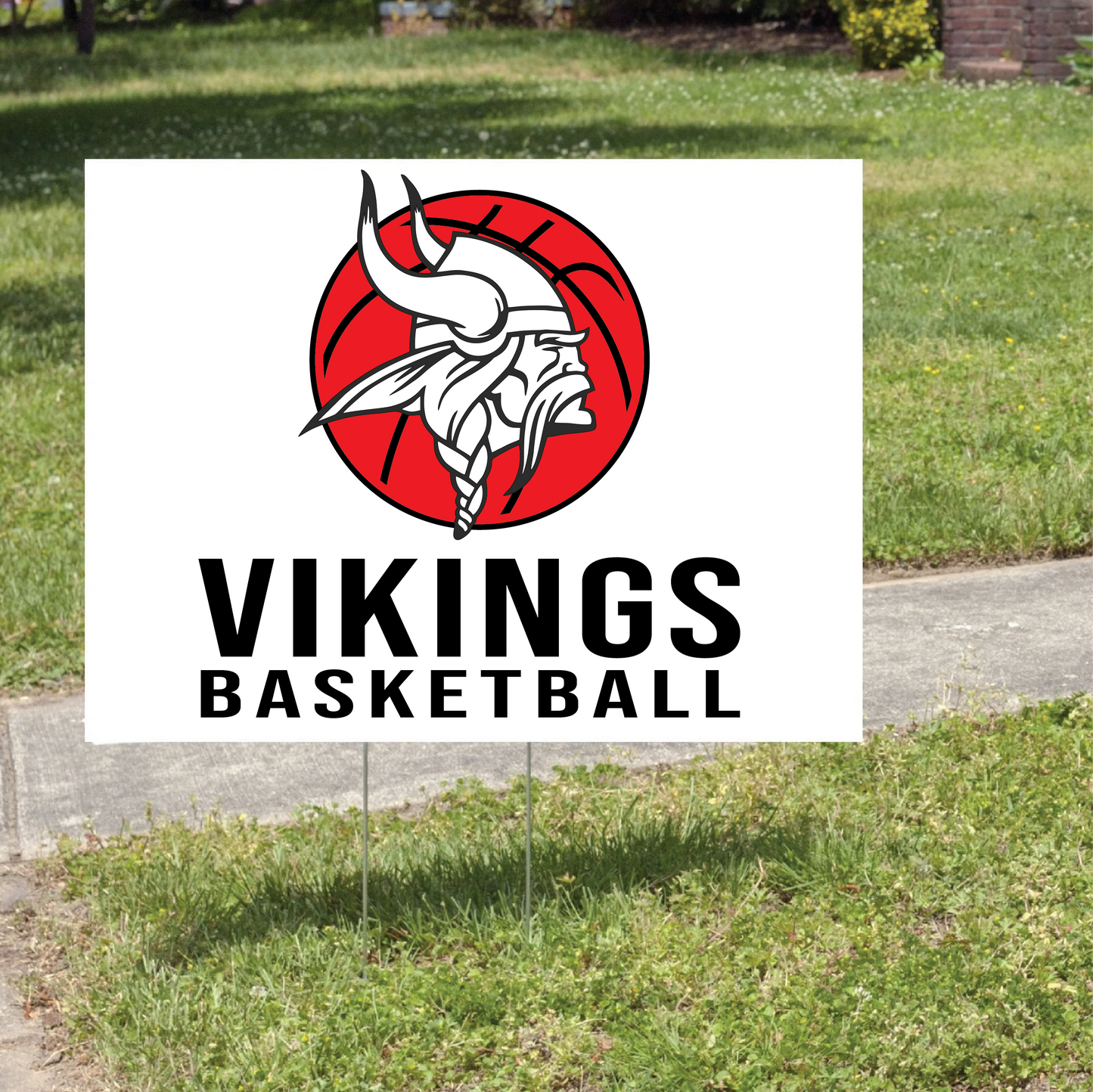 Viking Yard Sign