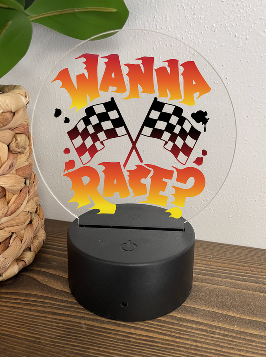 Wanna Race Night Light
