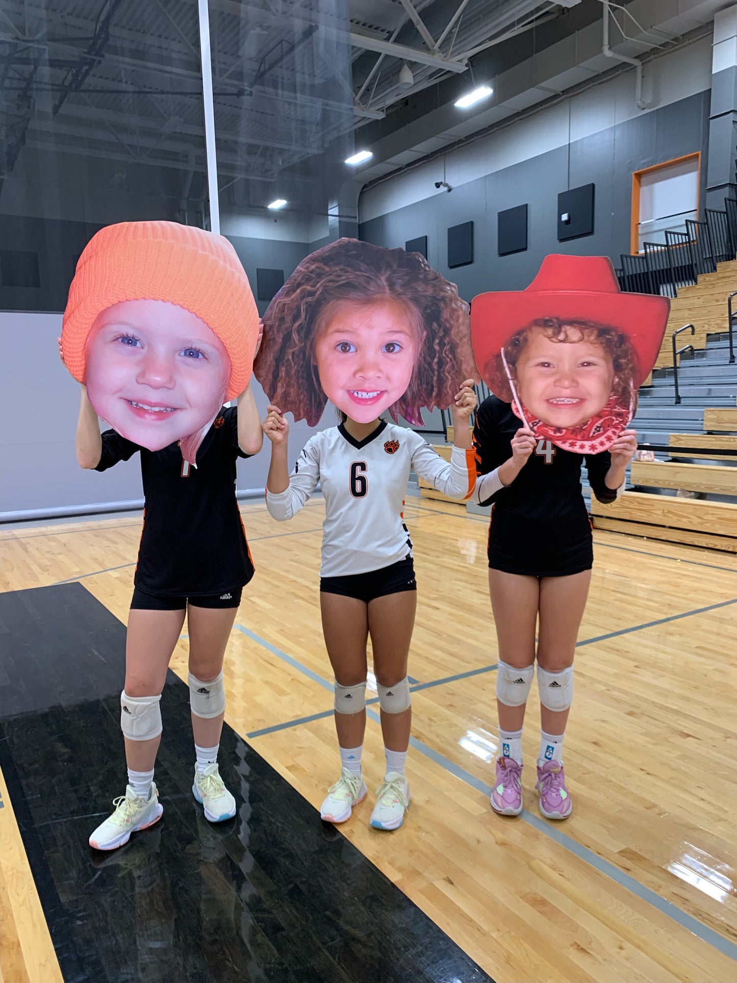 PERSONALIZED HEAD CUTOUT VOLLEYBALL FUNDRAISER