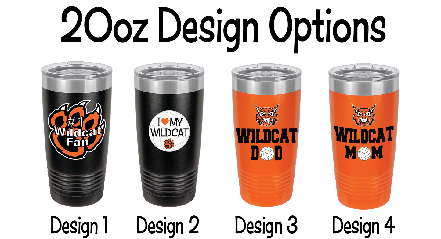 20 oz Verona Wildcat Tumbler