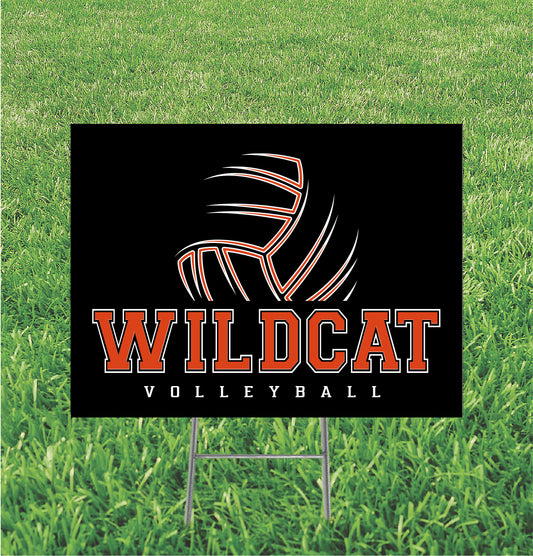 Wildcat Yard Sign