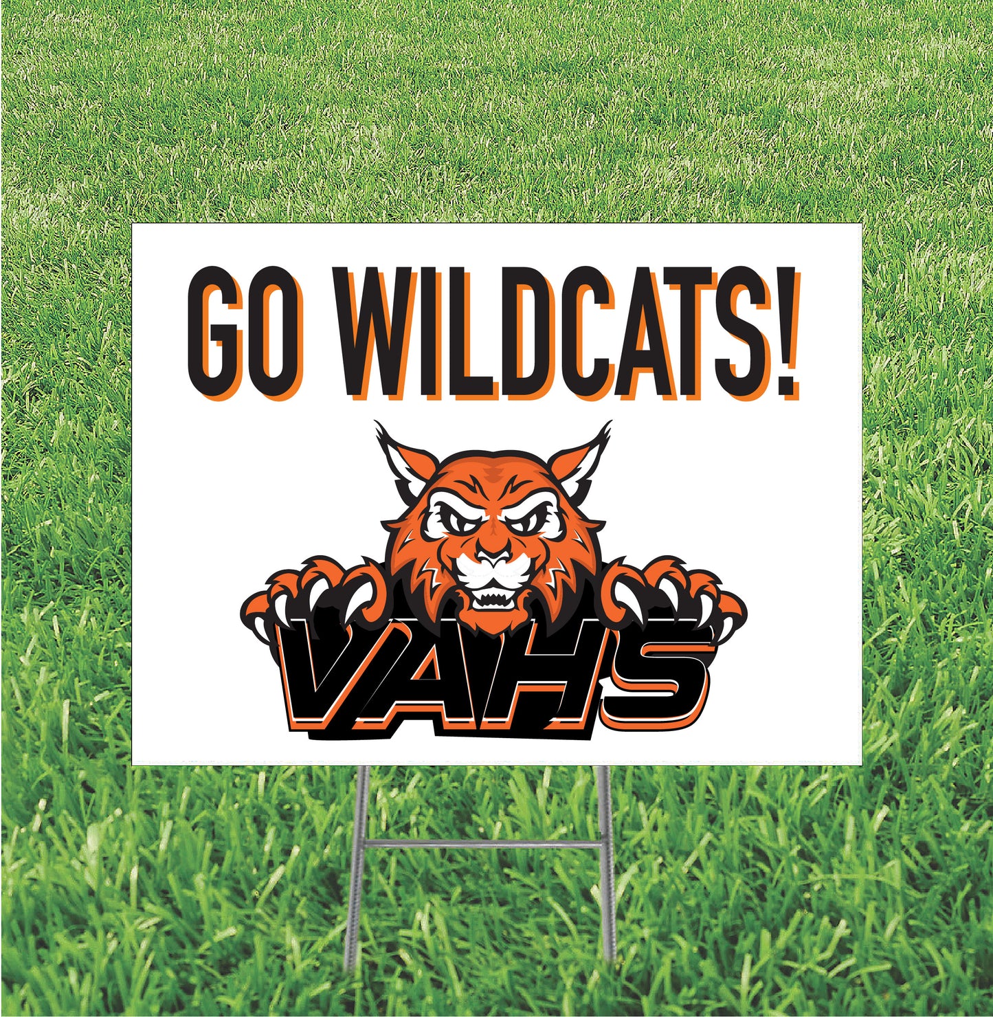 Go Wildcats! Yard Sign